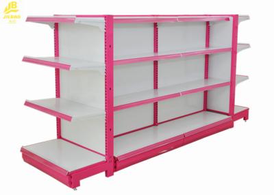 Cold Rolled Steel Gondola Retail Display Shelving 1200x400x1600mm Dimension