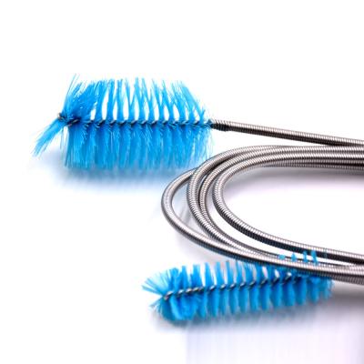 Reusable Flexible Extra Long Pipe Cleaning Brush 3in Bristle Length