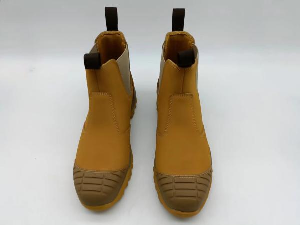 OEM Microfiber Leather Safety Boots  Steel Toe Kevlar Safety Shoes EVA Sole Work Shoes Security Work Boots