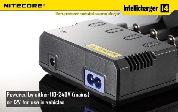 Nitecore i4 charger/ universal /li-ion universal li-ion battery charger wtih CE and RoHs