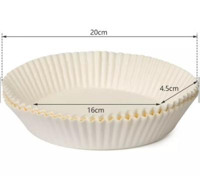 Air Fryer Disposable Paper Liner Non Stick Round Parchment Paper Accessories
