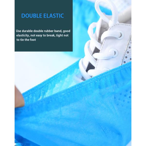 Disposable Shoe Covers Anti Slip Dustproof Overshoes Wear-Resistant Thicker Shoe Covers for Home Factory Protective