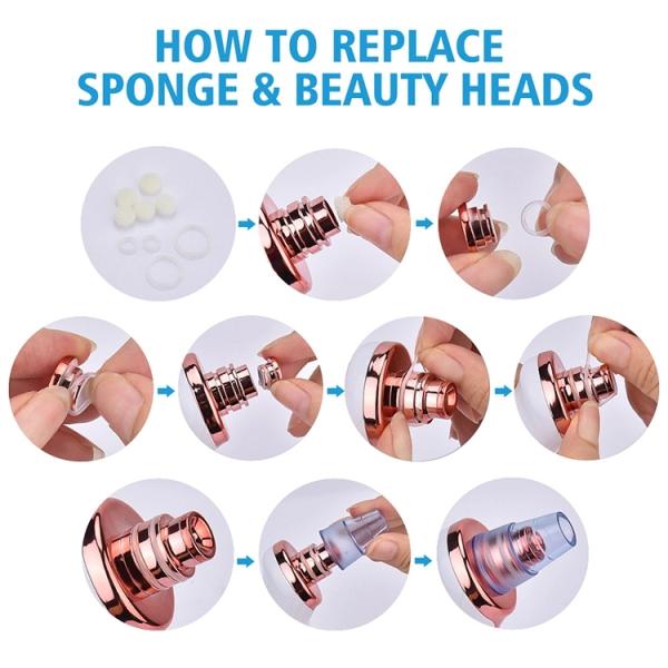 Powerful 53KPa Suction Acne Facial Pore Cleaner Comedo Suction for Smooth Complexion