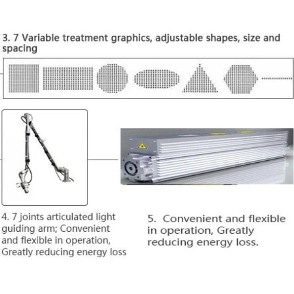 Машины лазера СО2 манипулятора шарнирной конструкции 7 соединений оборудование частичной хирургическое влагалищное затягивая