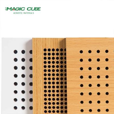 Customized High Density Micro Perforated Wood Panels For Wall Decoration