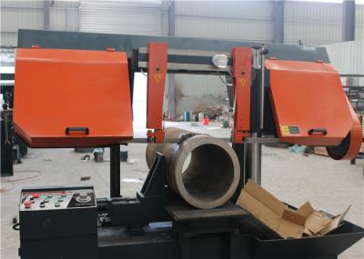 CNC Full Automatic Metal Cutting Band Saw Machine Extra Roller Loading Style