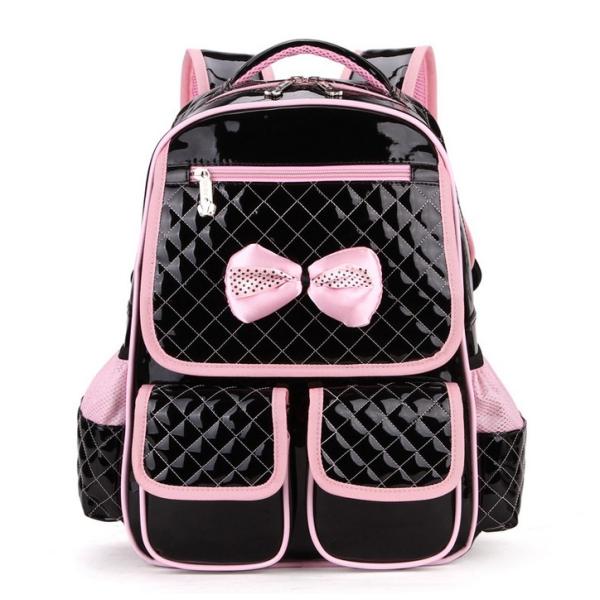 Korean schoolbag shoulder bag cute princess girls PU backpack schoolbag children