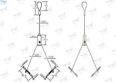 Y Cable Suspension Kits Adjustable Cross Cable Industrial Kits With Toggles