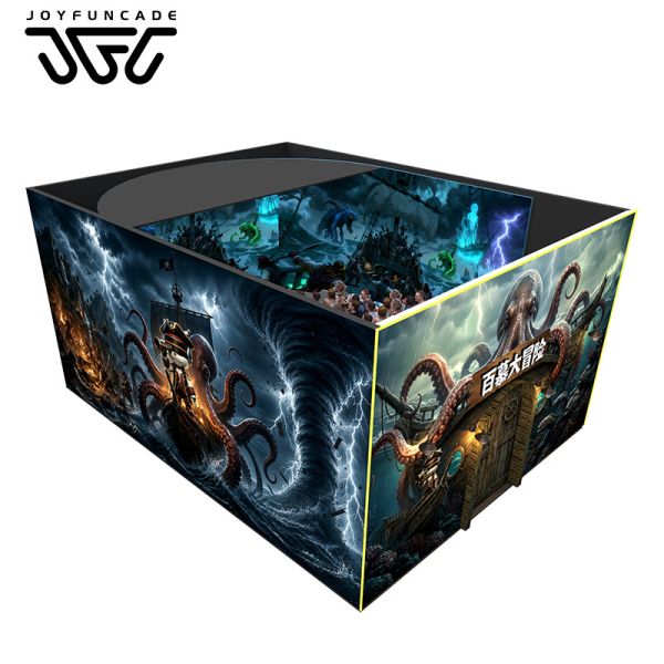 Indoor VR Motion Cinema Simulator Bermuda Adventure Cinema Flying  9D Cinema for Adventure Park