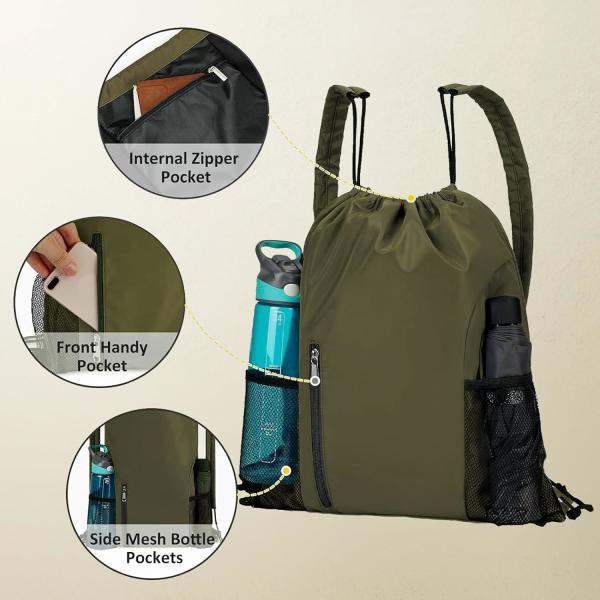 Зелёный рюкзак для мужчин и женщин Красный