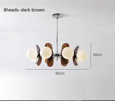 Designer Medieval Magic Bean Dining Table Chandelier Bauhaus Retro Restaurant Chandelier (WH-VP-318)