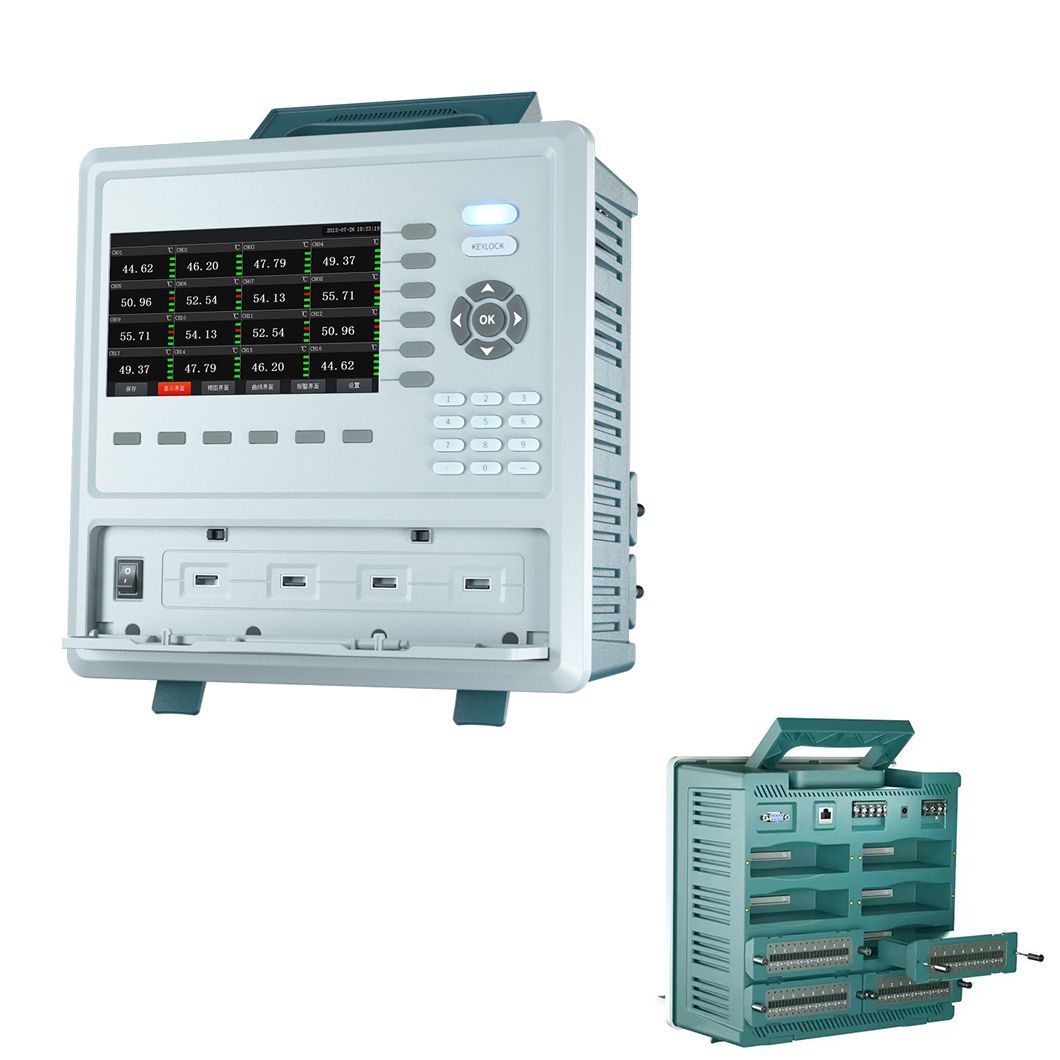 8- 64 Channels Color Touch Screen Paperless Data Acquisition System Data Logger Software OEM/ODM Customization Support