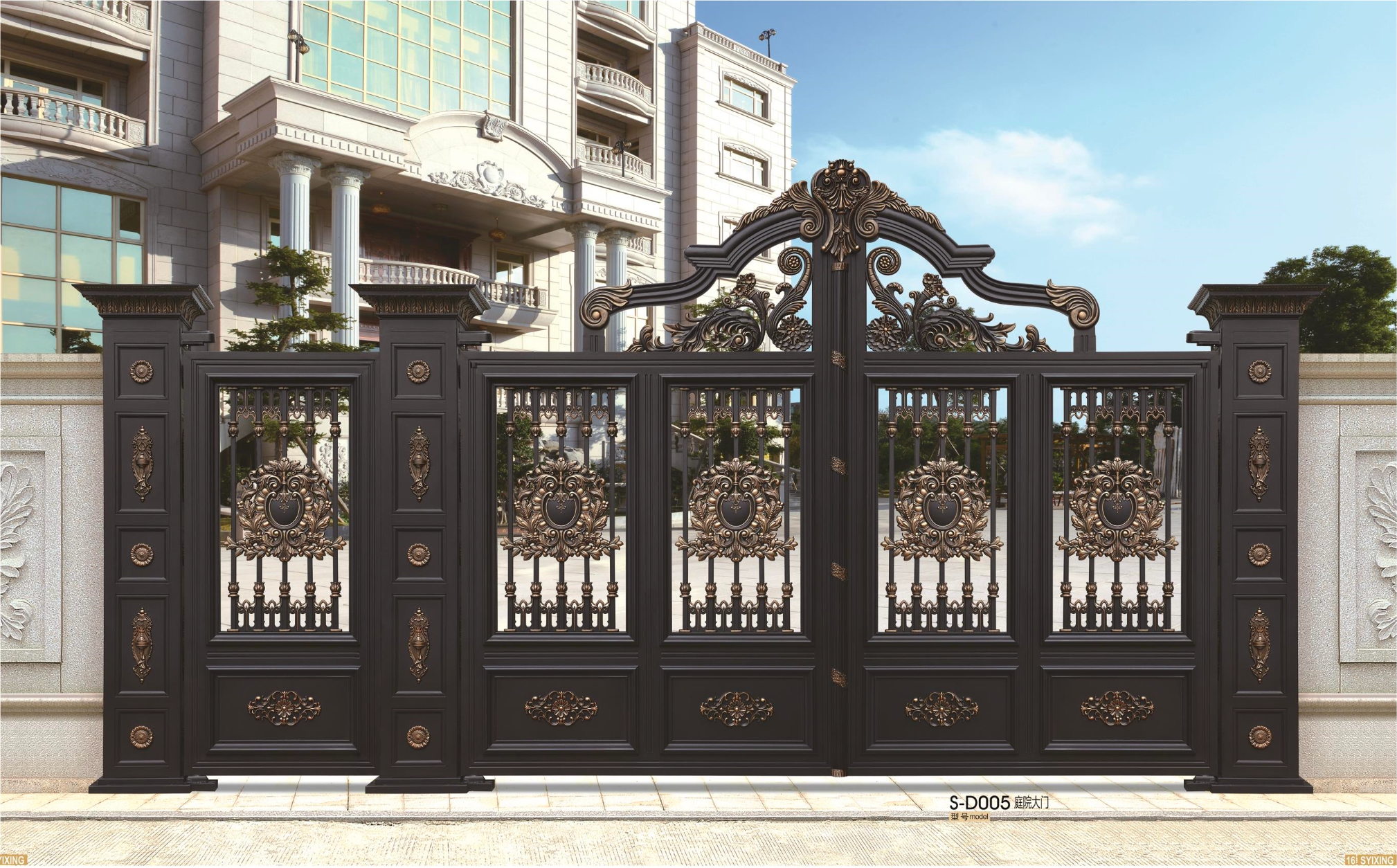The courtyard gate S-D005