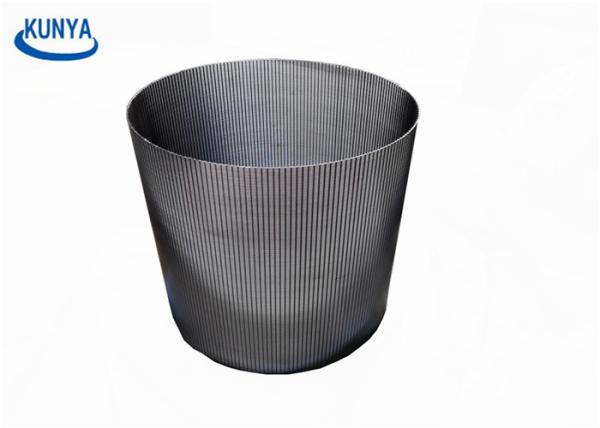 filtro de tela SS316L de Mesh Mild Steel Wedge Wire da água de 3.0mm Johnson Sieve Tube