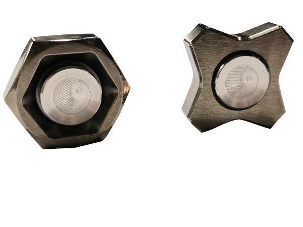 ASTM 378 Molybdum Tungsten Alloy Fun Fidget Spinner Bright Surface