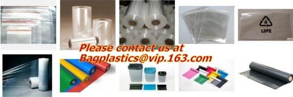Colored Dustbin Bin Liners, Trash Bag Roll, Garbage Bags Use for Small Size Trash Can in Living Room, Bathroom, Kitchen,