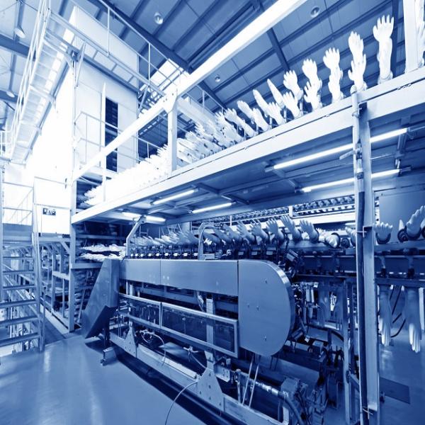 Производственная линия 380V 50-200KW перчаток латекса резиновая медицинская