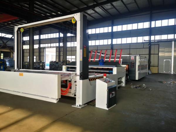 250pcs/Min Multi Color Flexo Printer Slotter Die Cutter