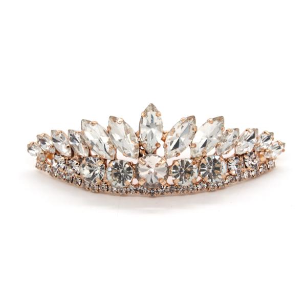 Sparkling Diamond Buckle Shoes Decoration Accessories 75mm*25mm Size