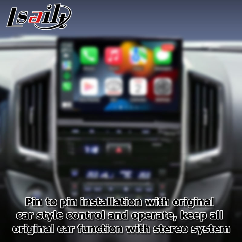 Коробка навигации андроида автомобиля для вида сзади etc youtube waze Carplay блока Тойота LC200 GXR Fujitsu Limited