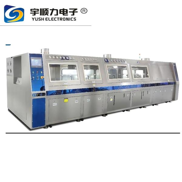 High Efficiency Environmentally Friendly Water Based Online PCBA Cleaning Machine YSL-600-500