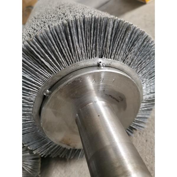 Cylindrical Brush Sander PP Wire For Industrial Nylon Wire Brush Roller For Cleaning And Dusting
