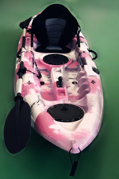 9 Foot Recreational Touring Kayak , Single Person Light Touring Kayak UV Resistant