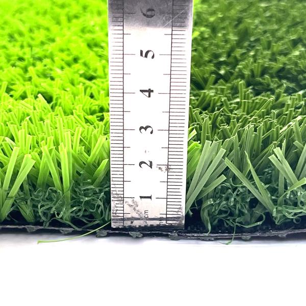 High Rebound Artificial Turf with 50mm Pile Height and 10 Years Lifetime for Football Pitches