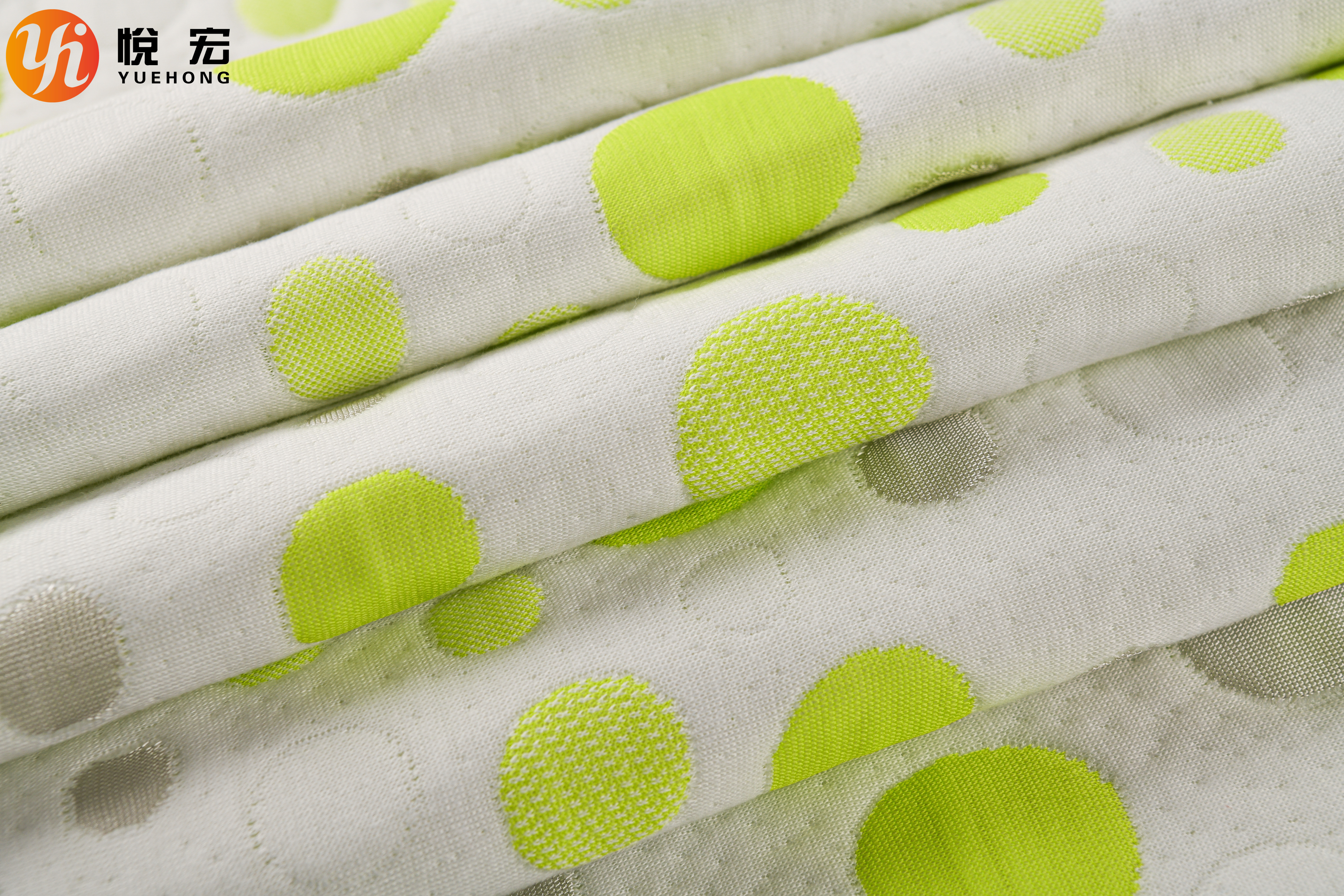 Dot Pattern Air Layer Fabric 216cm 400GSM Scuba Knit Fabric For Mattress Protectors