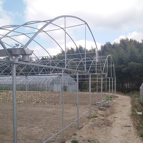 Stable Structure Anti Corrision Commercial Greenhouse Kits Plastic Pop Up Greenhouse