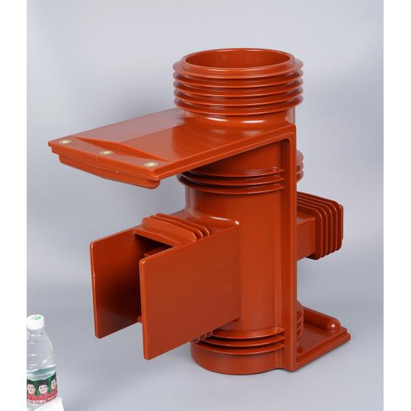 36kV High Voltage Epoxy Resin Insulator Shield Spout Bushings 660mm Height