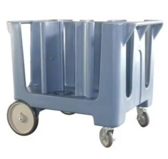 Commercial Restaurant Dish Caddy Kitchen Plate Storage Tolley Cart  10 Inches