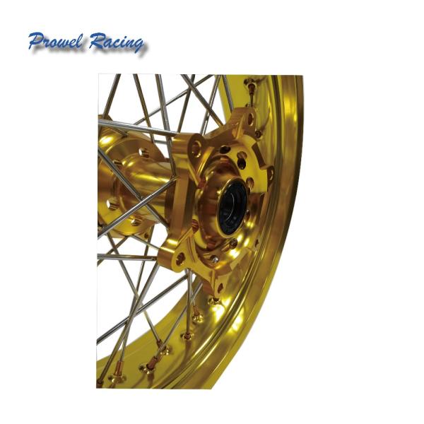 Супермото 17 дюймовый Алюминиевый Сплав Мотоциклы Колеса с Алюминиевым 6061 T6
