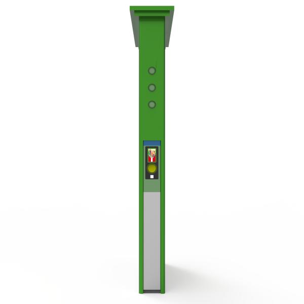 Commercial Supermarket  Blade Advertising Recycling Machine