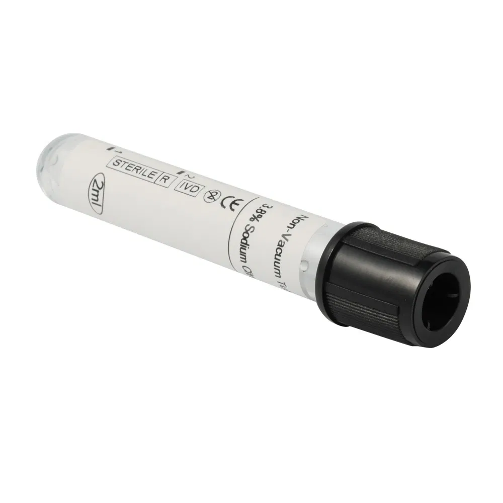 Siny Medical 3.8% Sodium Citrate Non-Vacuum Blood Collection Tubes