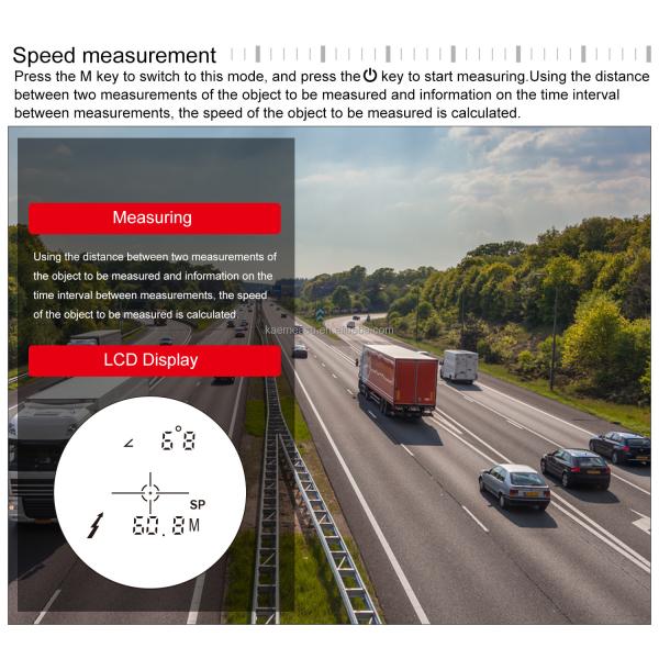 450mHigh Precision Telescope Rangefinder Scopes Golf Range Finder Distance Meter Laser Rangefinder