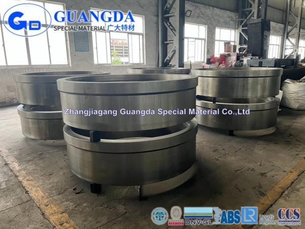 Large Ring Gear Blank Heavy Steel Forgings 42CrMo4 Diameter Max 6300mm