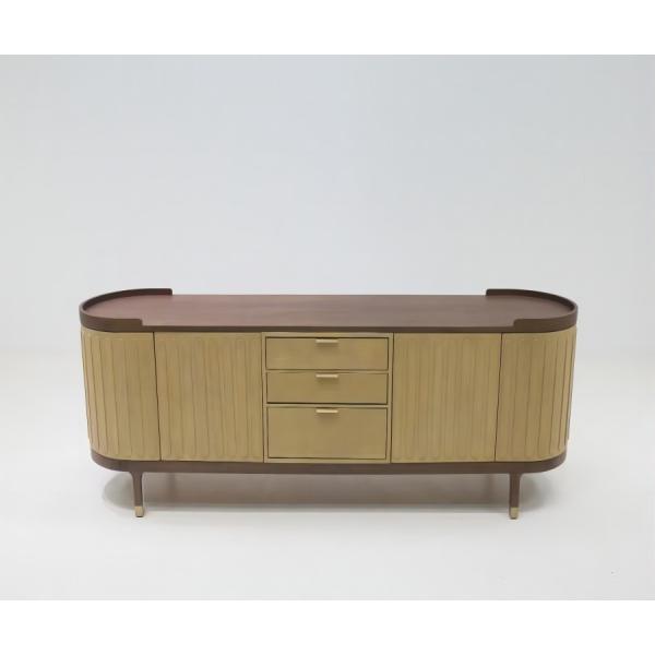 Modern Kitchen Marble Cabinets Wooden Italian Upholstery Sideboard Cabinets