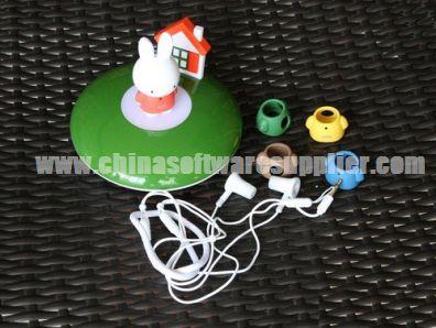 Jogadores MP3 bonitos da forma do coelho