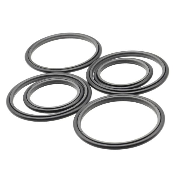 HBTS NBR Excavator Hydraulic Piston Seals PTFE Oil Resistant