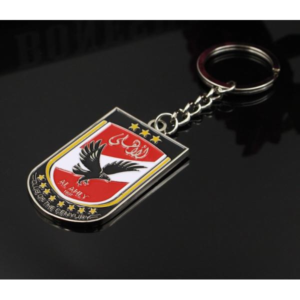 Metal custom anime eagle key chain activity gift mobile phone pendant cartoon key ring chain