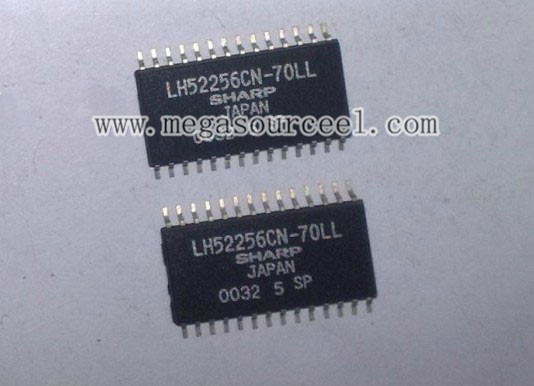 Flash Memory IC Chip LH52256CN-70LL - Sharp Electrionic Components - 256K SRAM