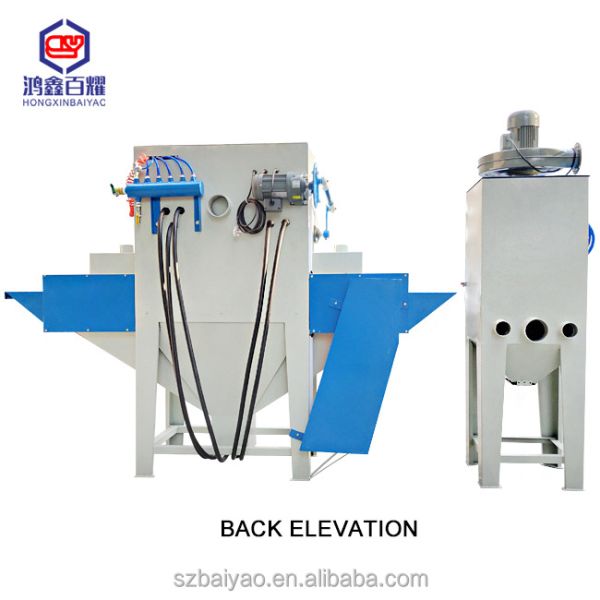 Hardware Small Conveyor Sandblasting Machine for Automatic Sandblasting Treatment