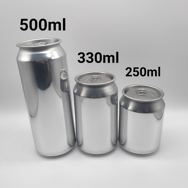 HD покрыло печать пустых алюминиевых консервных банок 250ml 500ml 330ml воды