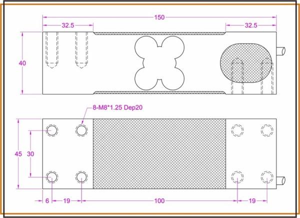 Weighing Sensor 100kg 200kg 350kg 500kg Load Cell For Beehive Scale