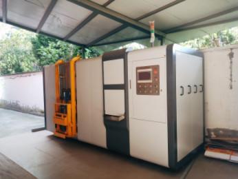 Do desidratador comercial do alimento de SUS304 500kg/Day máquina vegetal da reciclagem de resíduos