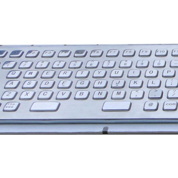 Клавиатура Маунта панели нержавеющей стали киоска с Trackball, ключами FN и кнопочной панелью номера