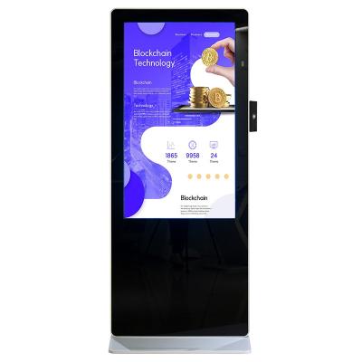 o quiosque do pagamento do serviço do auto 49Inch toda no One Touch seleciona o quiosque pedindo