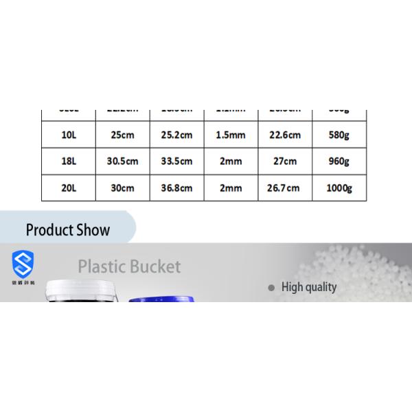 Oil Filter Cap White Five Gallon 20 Litre Paint Bucket With Lid ISO9001
