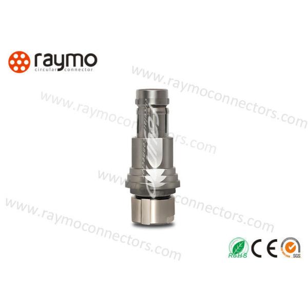 Straight Plug Industrial Circular Connectors, Industry Standard Power Connector 0U 1U Shell Size